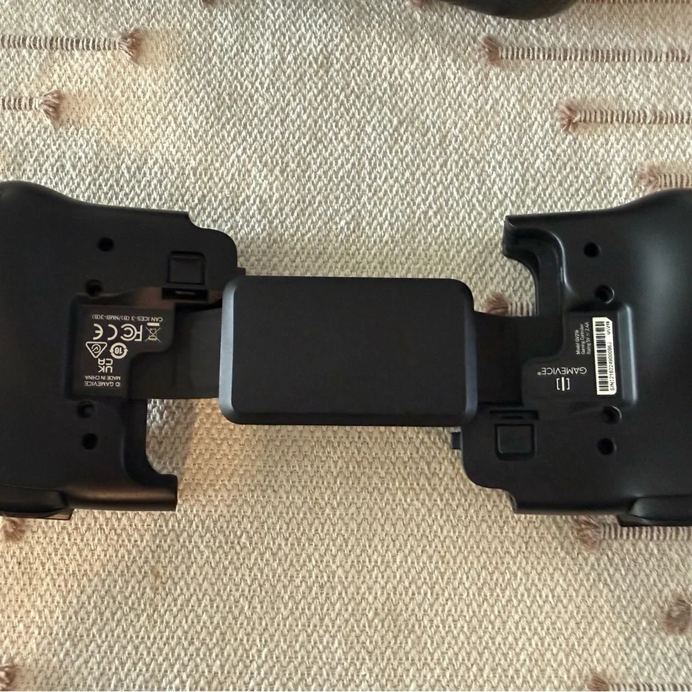 Black Gaming Controller with Case